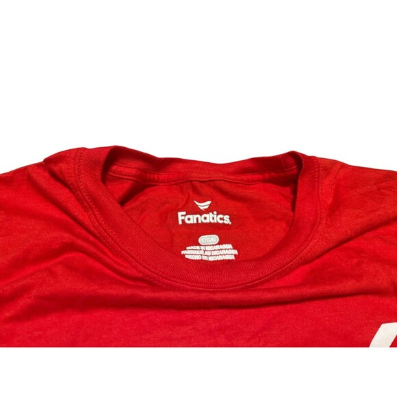 Men's Fanatics Red Detroit Red Wings Authentic  Long Sleeve T-shirt Large New - Picture 4 of 5